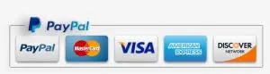 Pago seguro con PayPal y tarjeta de crédito o débito